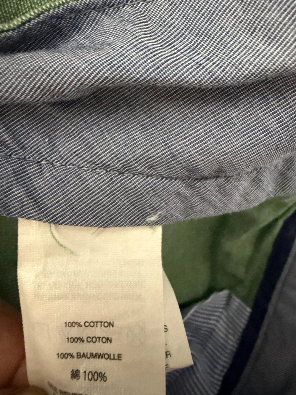 J. Crew Light Green Flat-Front Men's Shorts